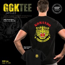 GGK Series Military Tee, Full Cotton, Gerakhas, Komando - TT1001